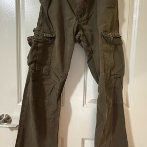 Women’s Cargo Pants - Olive Green